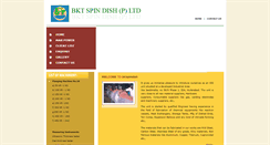 Desktop Screenshot of bktspindish.com